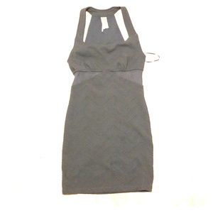 Dark grey dress